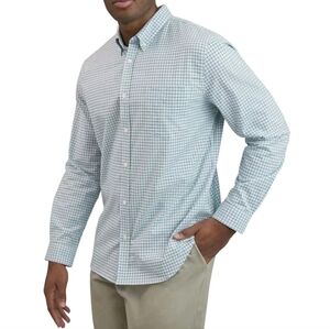 🔺️NWT Ben Sherman Green Oxford Buttoned Long Sleeve Shirt Men's XLarge